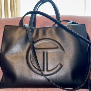 Telfar Medium Black Bag